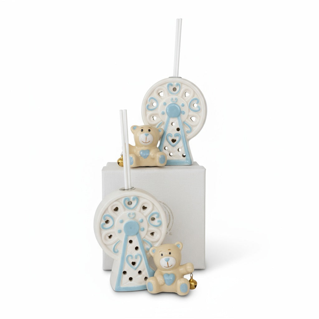 Set Profumatore Orsetto giostra c/LED