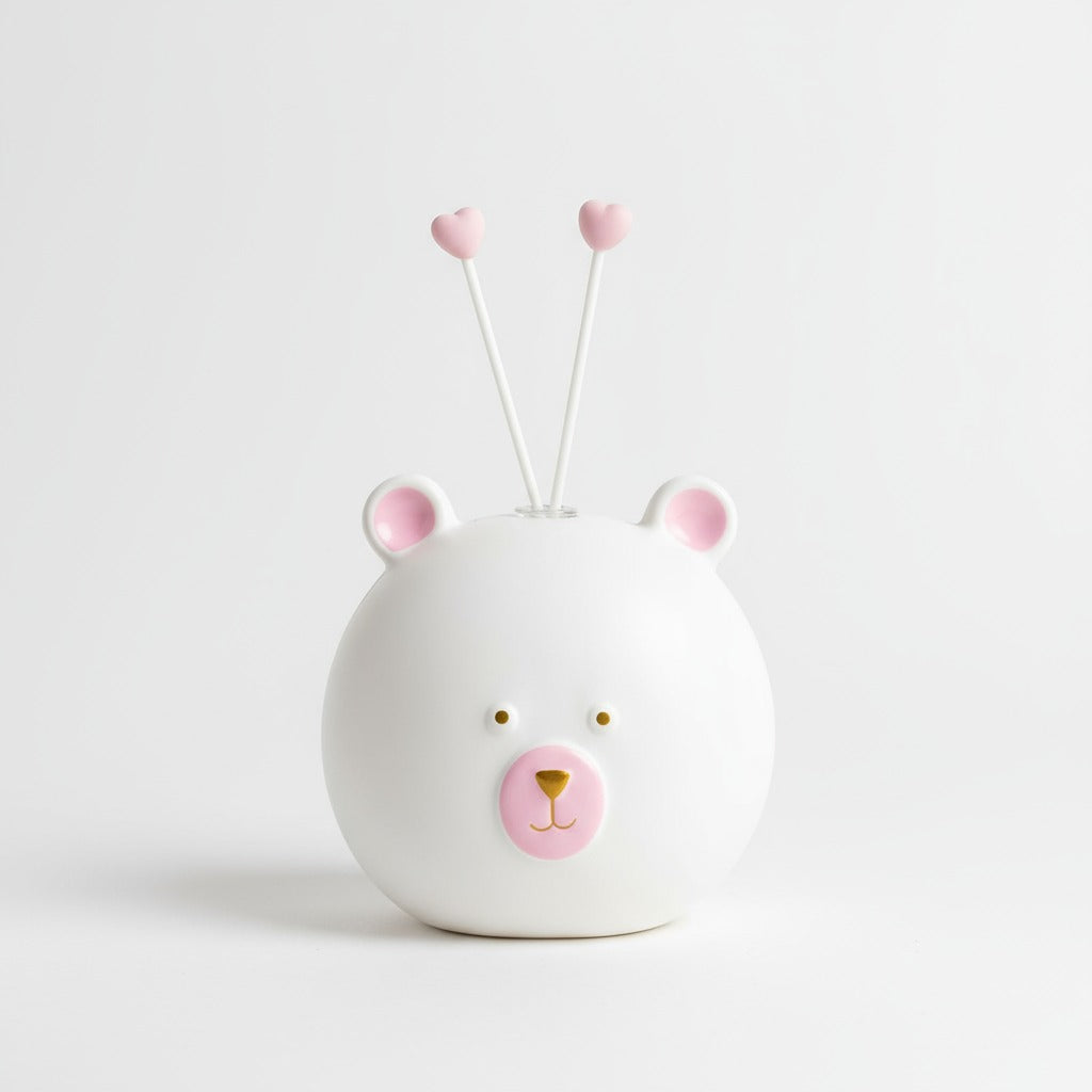 Lampada profumatore orso rosa