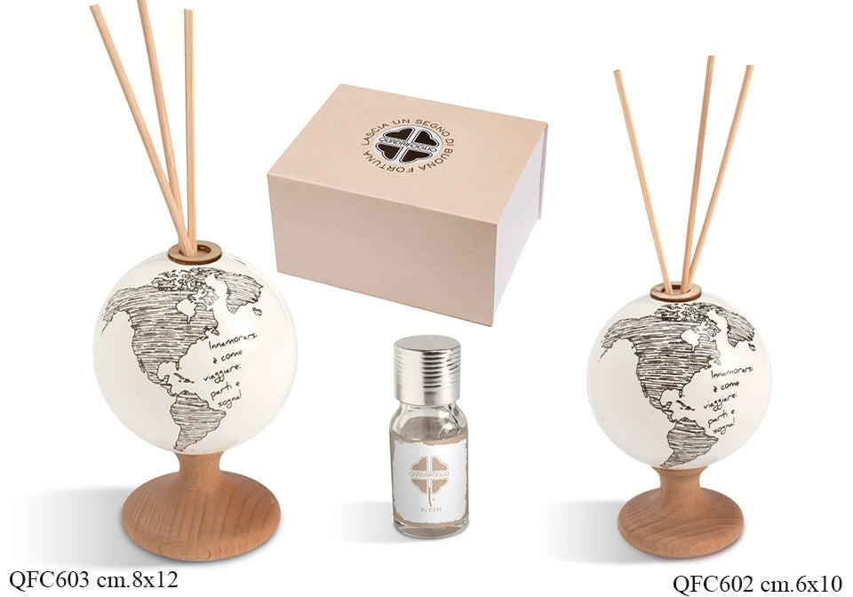 Mappamondo profumatore