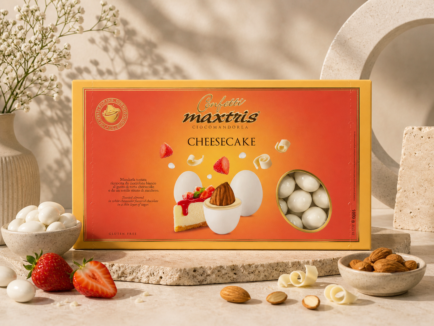Maxtris/ ciocomandorla Cheesecake