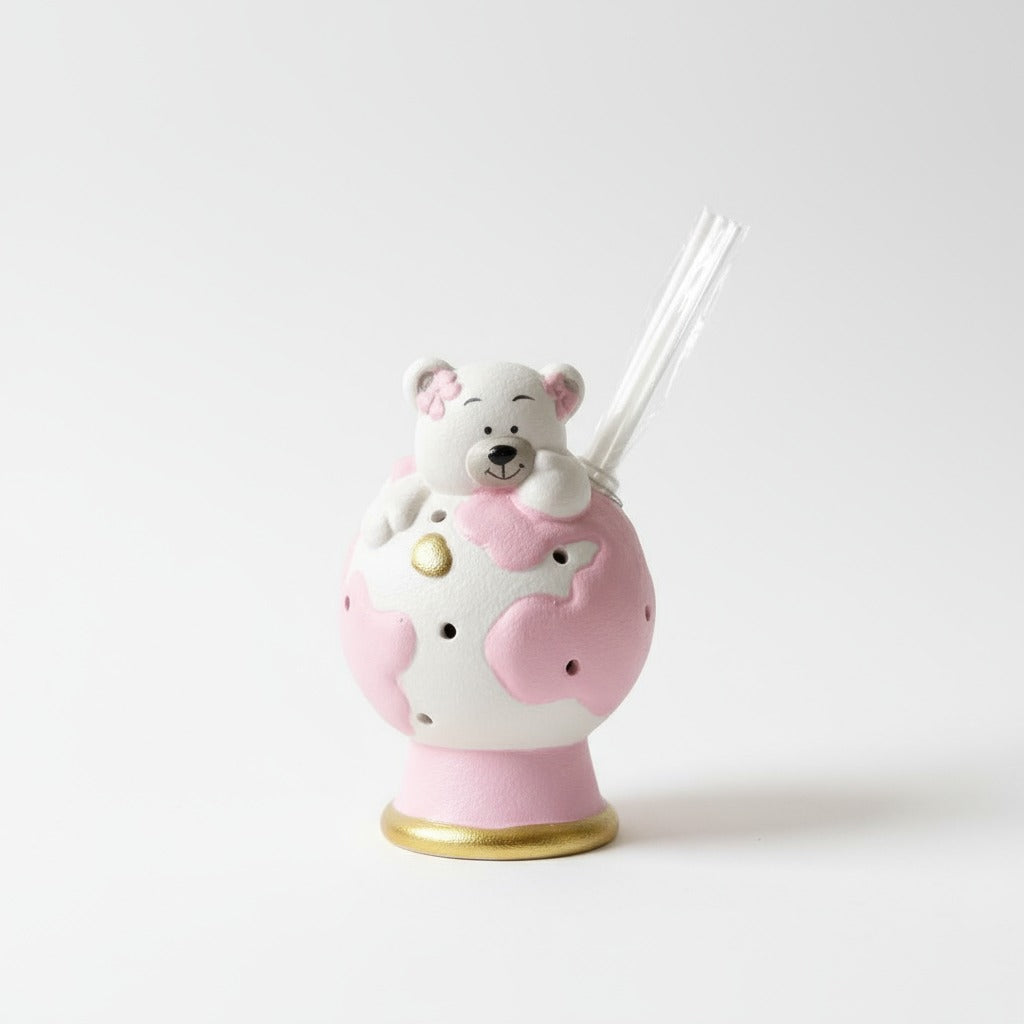 Diffusore con led orso globo