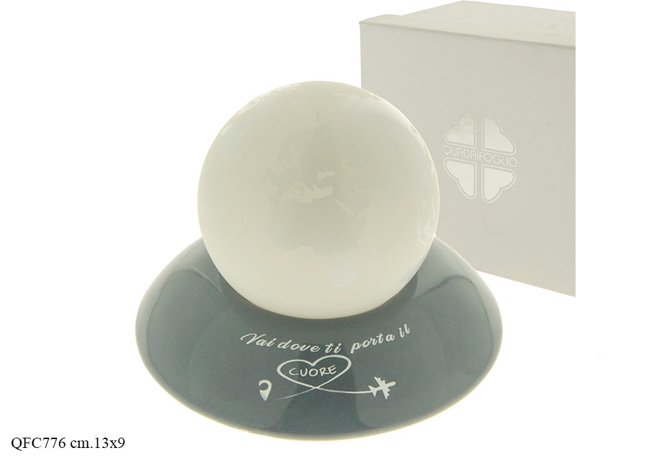 Globo terrestre vetro