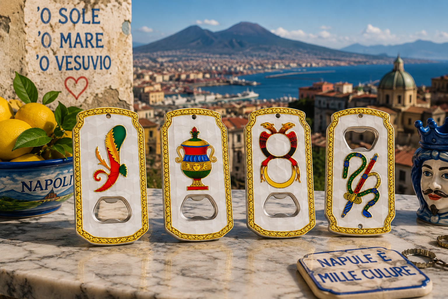 Apribottiglia Napoli (12 pezzi)