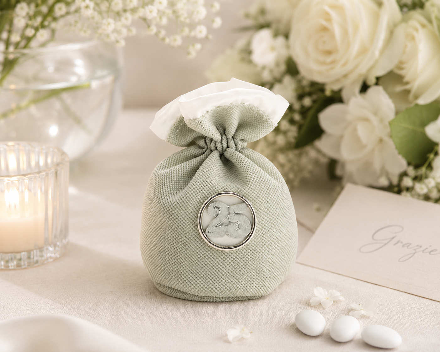Bag 25 silver