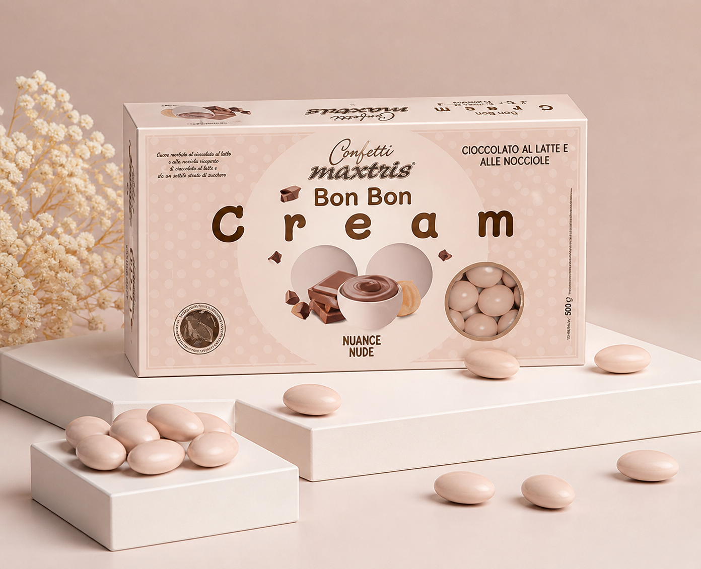 Maxtris/ bon bon cream- nude