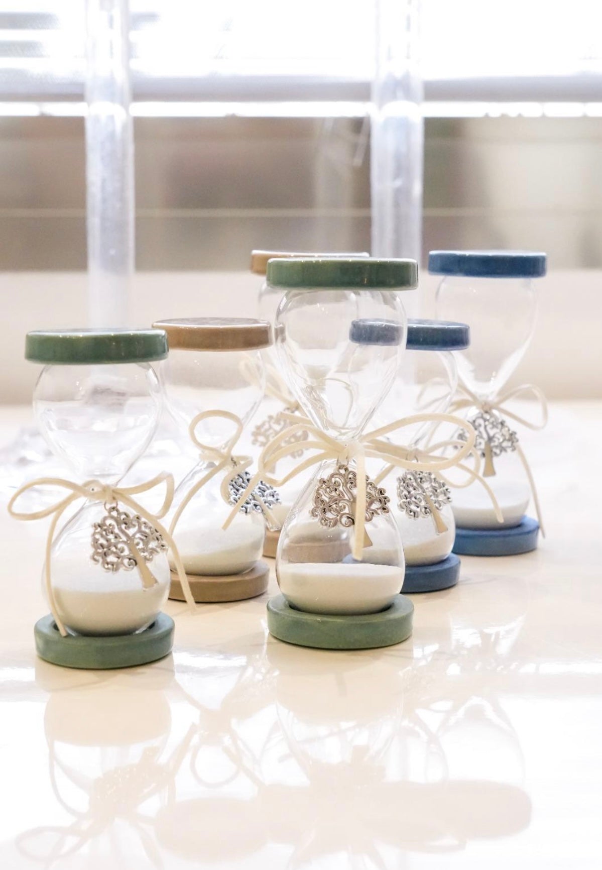 Clessidra con albero della vita (3 pezzi)