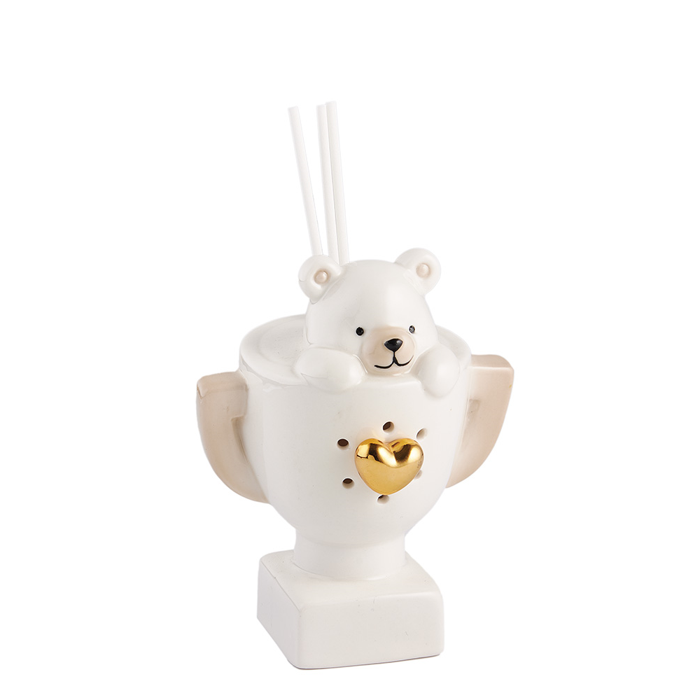 Set Profumatore Orsetto Coppa c/LED