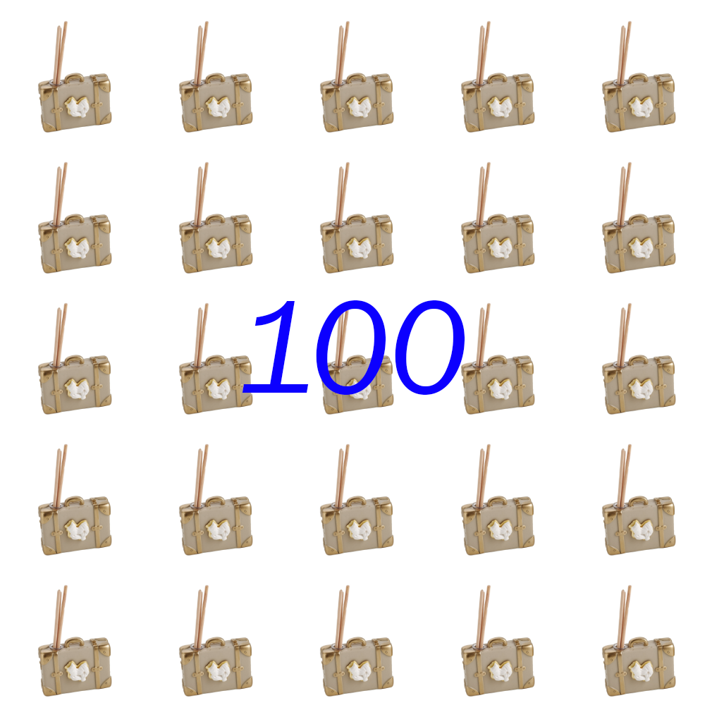 Set Profumatore Valigetta Coppia Bacio Set 100