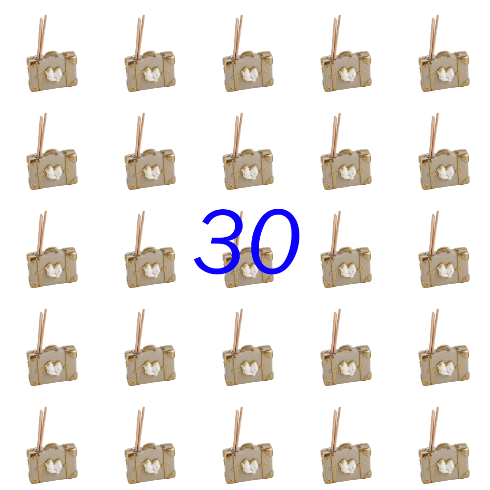 Set Profumatore Valigetta Coppia Bacio Set 30