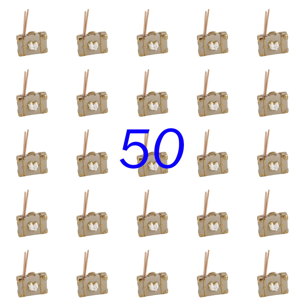 Set Profumatore Valigetta Coppia Bacio Set 50